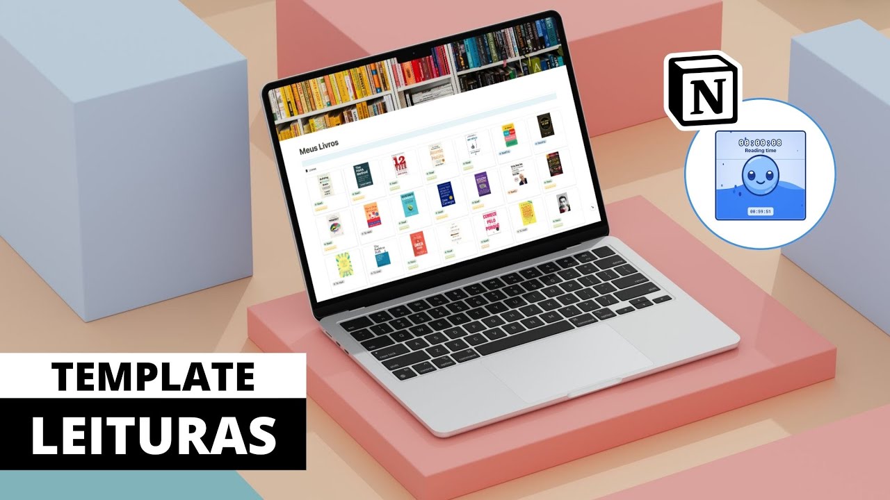 ORGANIZE SUAS LEITURAS NO NOTION COM ESSE TEMPLATE - TUTORIAL