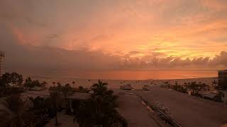 Sunset, St. Petersburg Fla - time lapse video