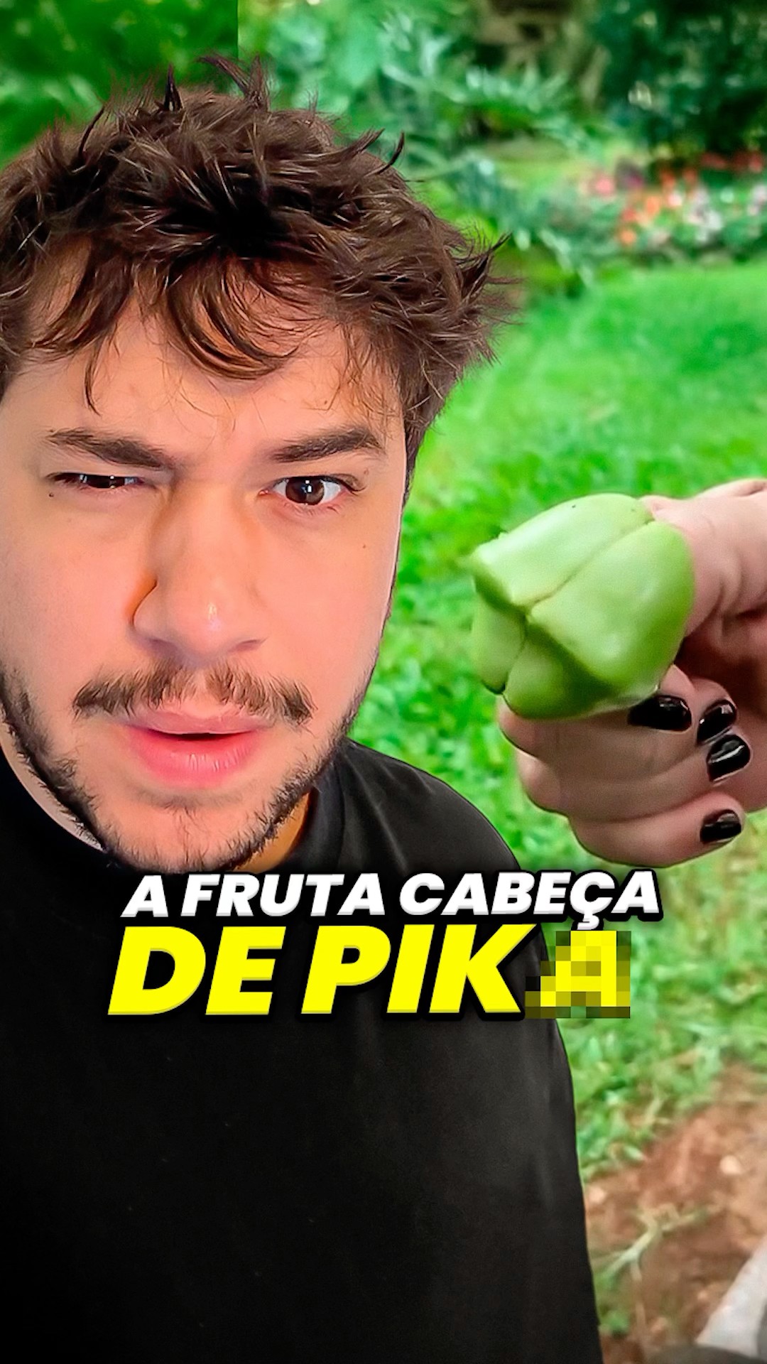 fruta diferente... #livedobrino #humor #MundinhoBrino