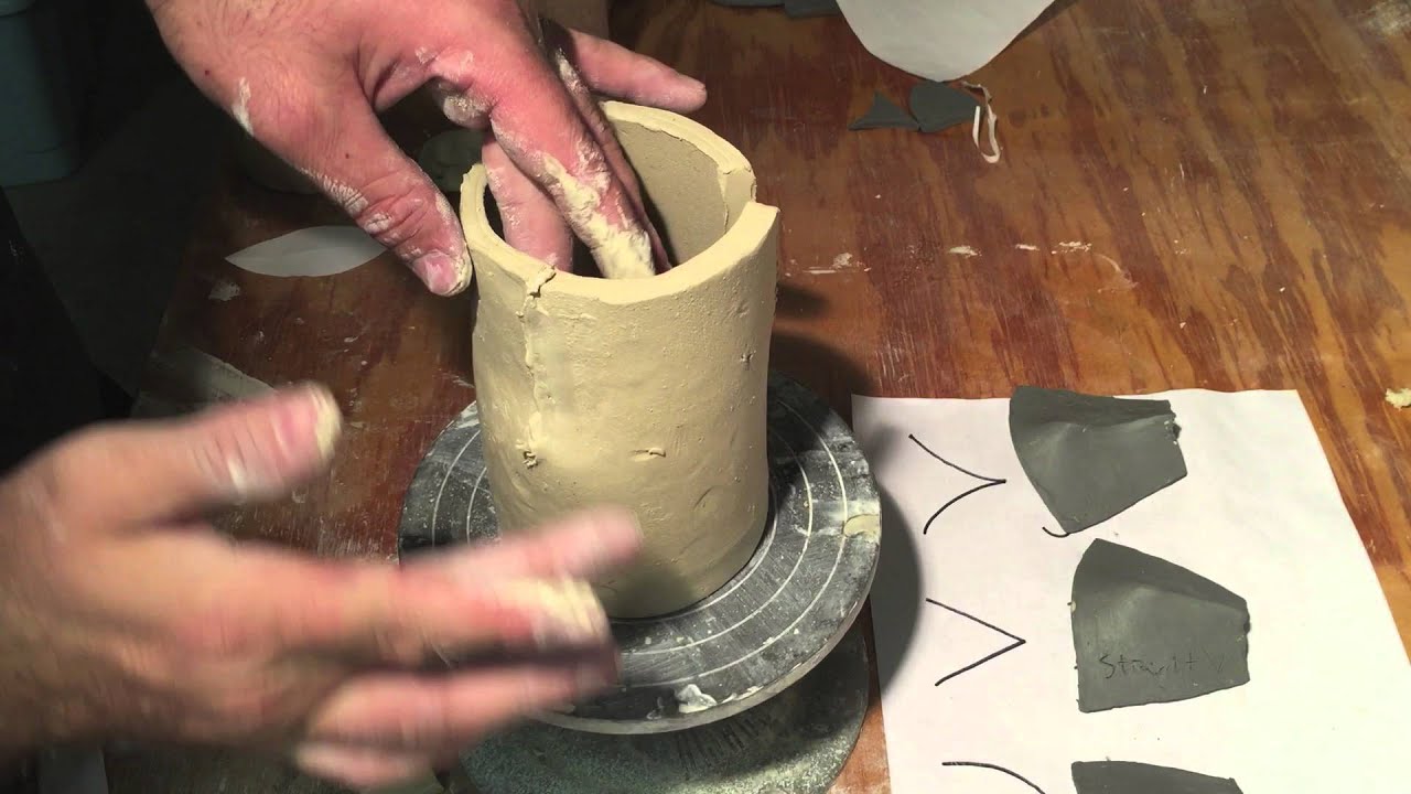 Handbuilt Cups Part II Darting YouTube