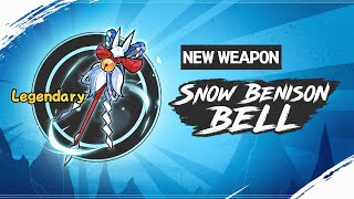 Snow Benison Bell - New Legendary Weapon Showcase | Ninja Must die screenshot 5