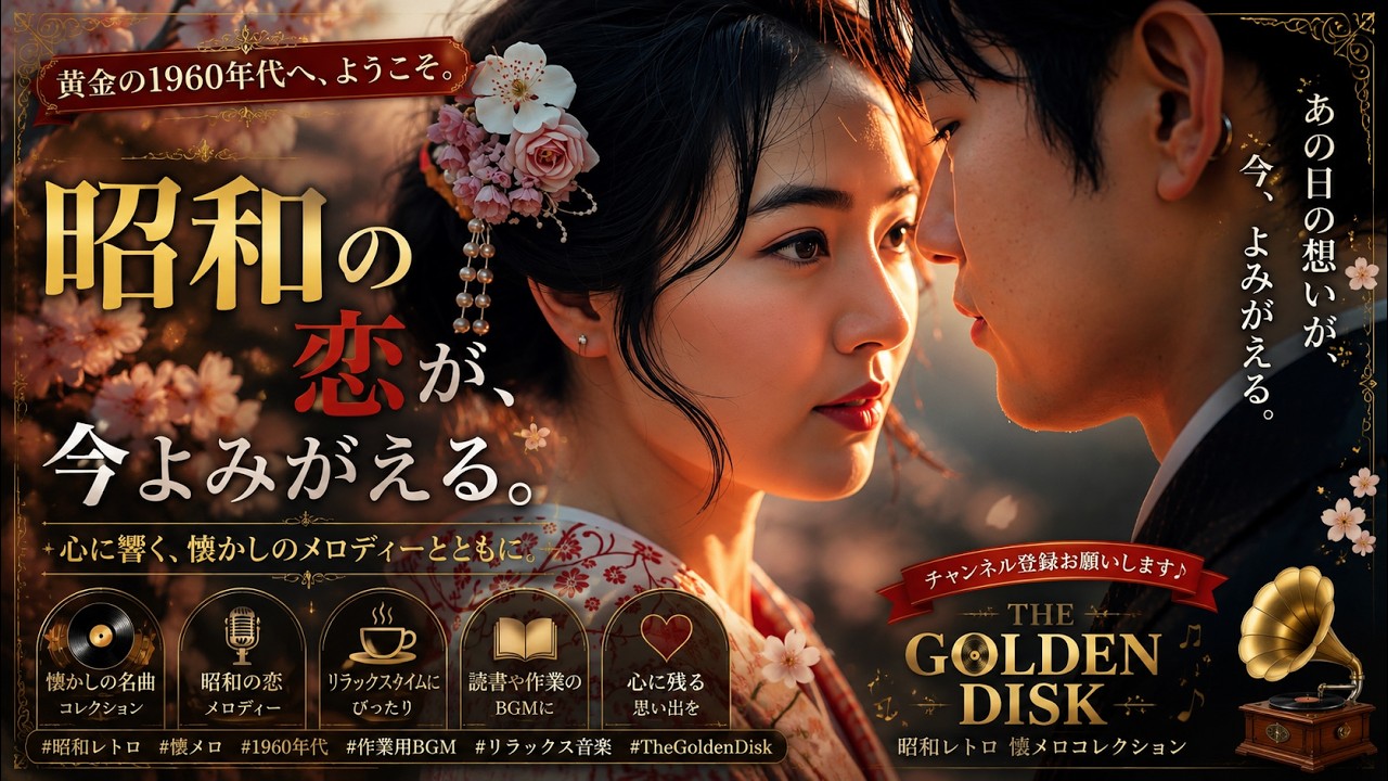 Retro Japan BGM] 昭和の恋が、今よみがえる。｜Vintage Japanese Love