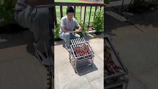 Flip-Style Grill — Easy and Convenient!#BlazeForF1SkewerVersion #hotstyle #bbq #flipgrill