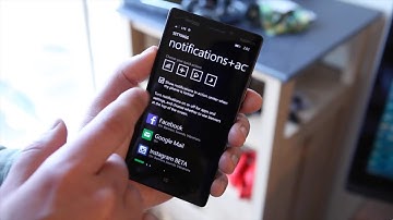 Notification and Actions on Windows Phone 8.1