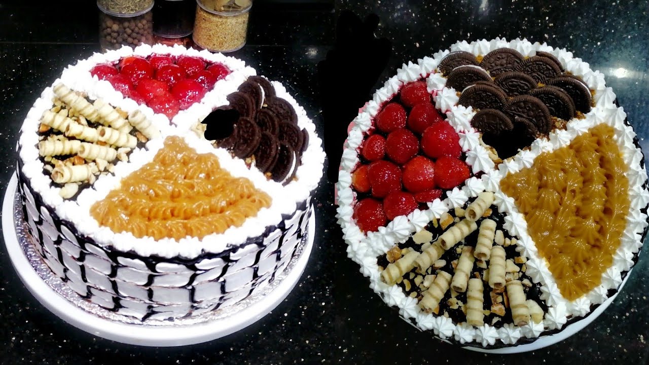 تورته الفور سيزون بطريقه سهله وبدون تكلفه #Four Seasons Torte🎂🍰