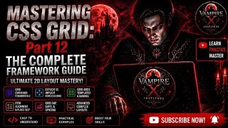 CSS Grid Part 12 | Advanced CSS Grid Layout Tutorial | Responsive Website Design 🔥
