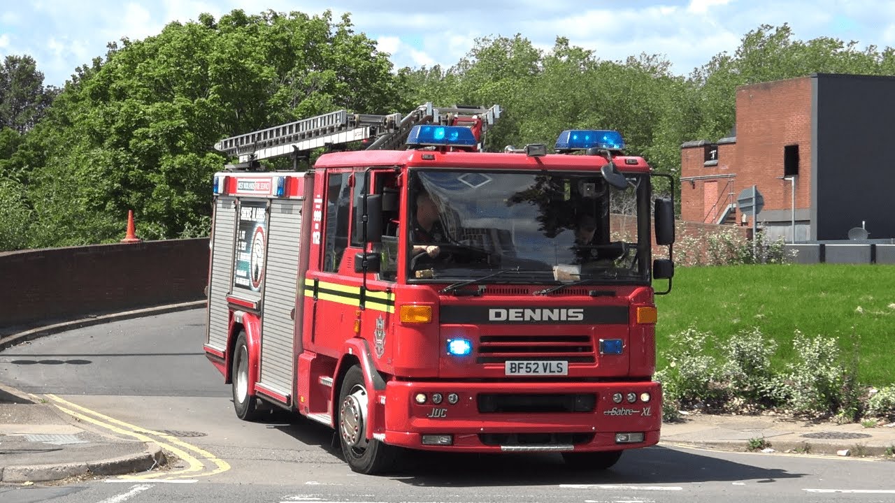West Midlands Fire Service Coventry Reserve Pump Rescue Ladder
