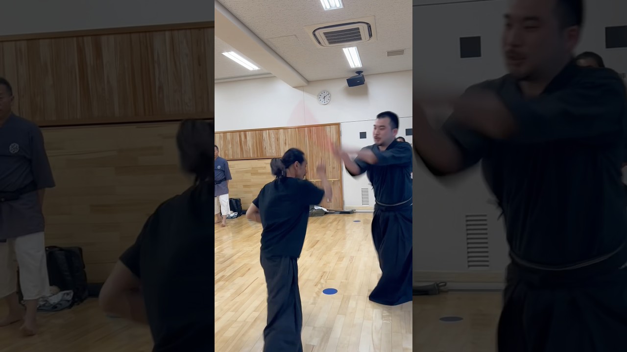 袈裟斬りをかわす #japanesesword