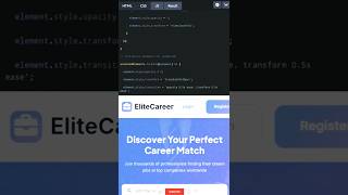 Job Portal Website #jobportal #website #techstack #html5 #css3 #javascript #technology #shorts