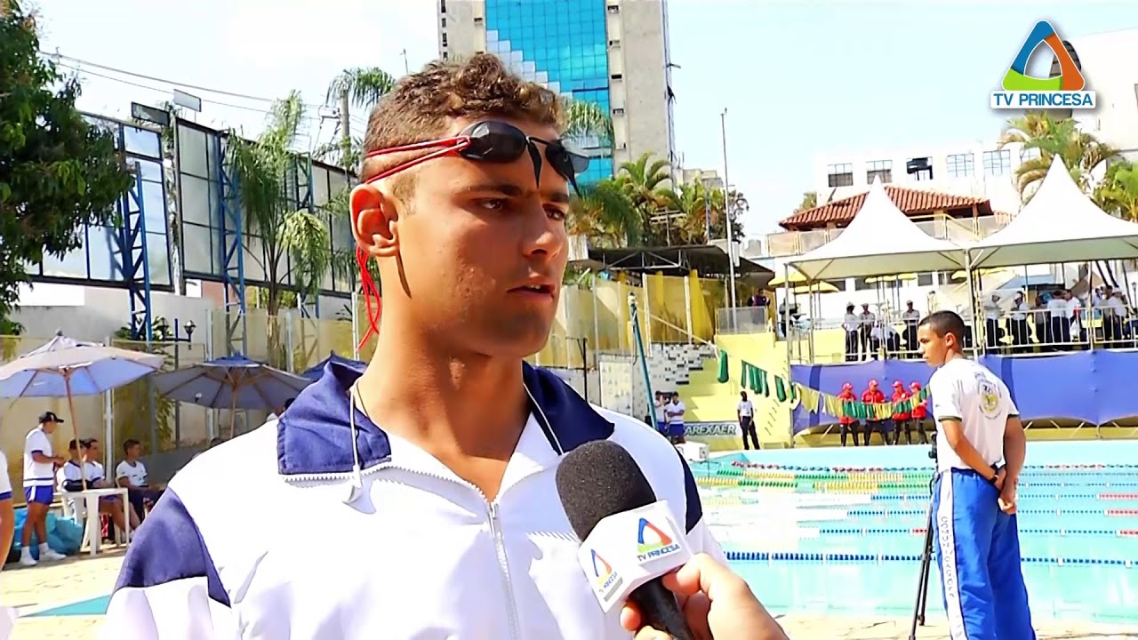(JC 19/09/17) Varginha sedia disputa de natação em jogos das forças armadas tv educativa es