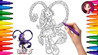 How to paint (Lily Lovebraids Poppy) Playtime chapter 5 | Coloring Pages