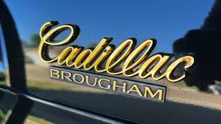 1996 Cadillac Fleetwood Brougham d'Elegance  CAR HAD SOLD  video for info only