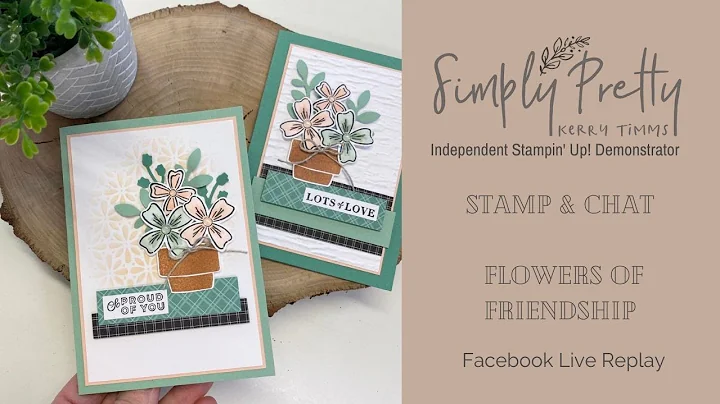 Using Flower Stamps with the Cactus Cuties set fro...