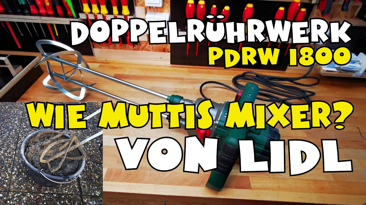 Lidl - PARKSIDE® YouTube B1 Doppel-Rührwerk PDRW 1800 