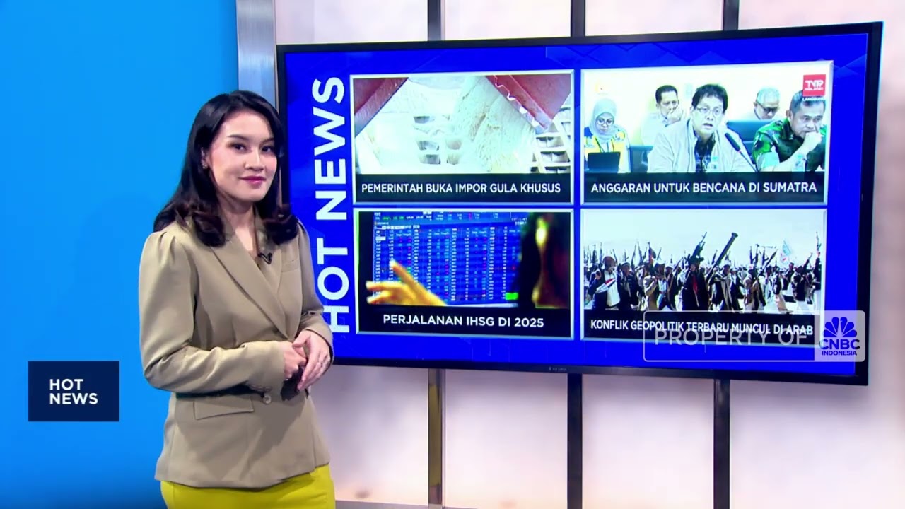 2026, RI Bakal Impor 3.12 Juta Ton Gula Industri - Siaga Perang Baru Arab!