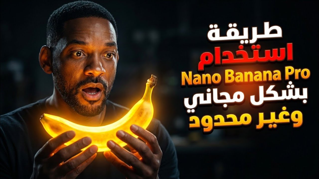 أقوى موديل مجاني لإنشاء صور عربية | شرح Nano Banana Pro من Google