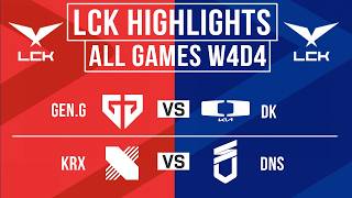 LCK Highlights ALL GAMES Week 4 Day 4 | LCK 2026 Rounds 3-4