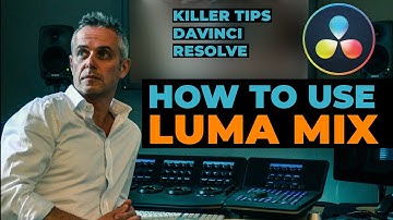 How to use LUMA MIX (Pro Grading Techniques) in DaVinci Resolve