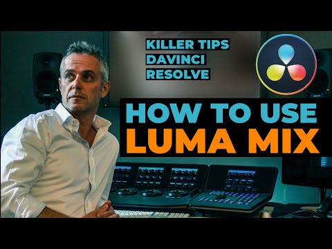 How To Use LUMA MIX Pro Grading Techniques In DaVinci Resolve 