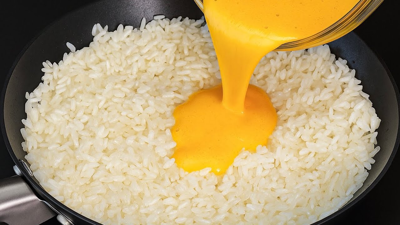 Reis mit Eiern – besser als Pizza! Omas altes Rezept ist wirklich genial!