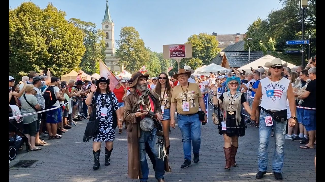Parada - Korowód XXIV Wiślaczek Piknik Country - Wisła 2024