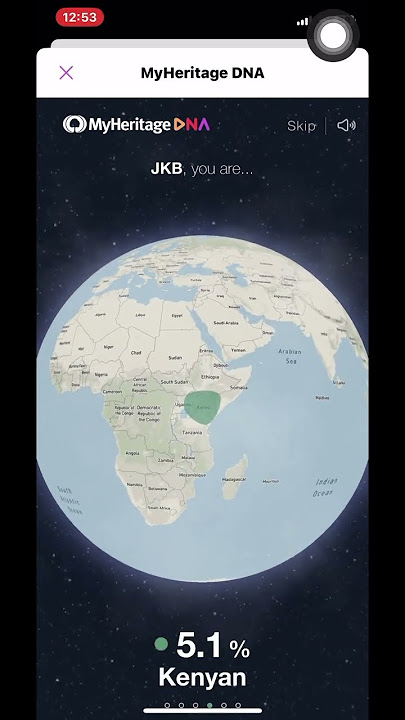 My Heritage DNA- Jamaican