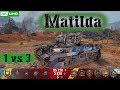 World of Tanks Matilda Replay - 10 Kills 1.8K DMG(Patch 1.6.0)