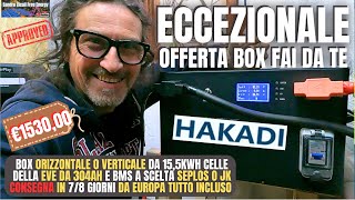 Offerta Permanentebox Batteria 15,5Kwh Lifep04 Hakadi1530 Consegna 78 Giorni Da Europa