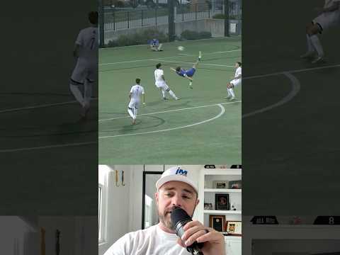 Perfect bicycle kick, a breakdown #bicyclekick #soccer #goal