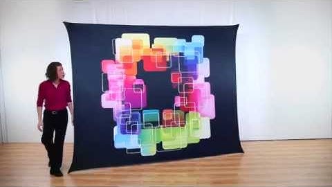 Formulate Lite Backwall Tension Fabric Display