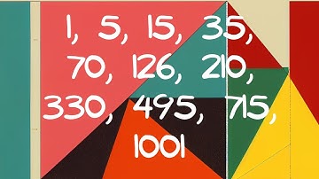 Higher dimensional triangular numbers.