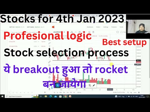 best intraday stocks for 4th January 2023| market analysis - YouTube