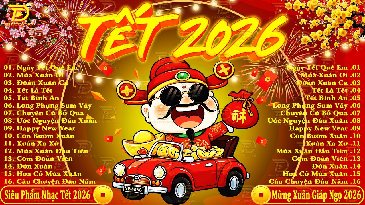 Nhạc Tết 2026 EDM - LK Nhạc Xuân Remix Hay Nhất Nghe Là Thấy Tết - Chào Xuân Bính Ngọ Mới Nhất