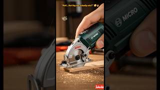 This Tiny Circular Saw Cuts Like a Full-Size Tool 🤯 (Insane Precision)#satisfying #diy #tools #usa