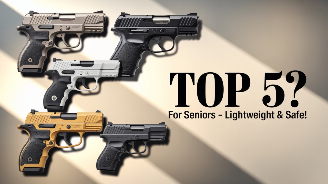 Top 5 Easy-to-Use Guns for Seniors (Under $200!) – Lightweight, Safe & Reliable