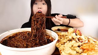 짜장면,탕수육 1인분 먹방ㅎ