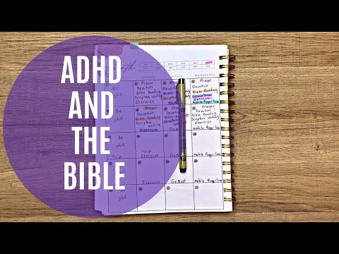 ADHD And The Bible: Plan With Purpose