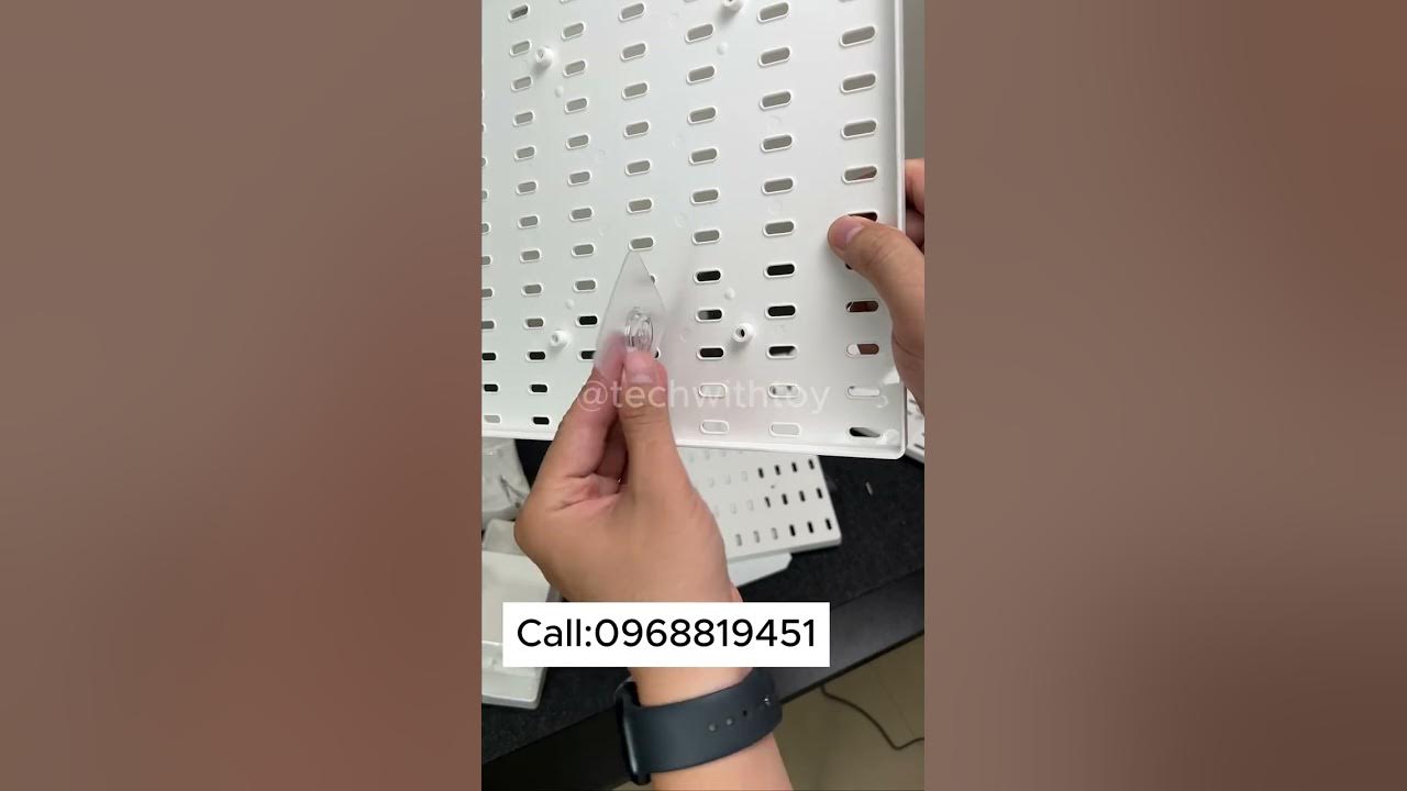 Pegboard installation YouTube