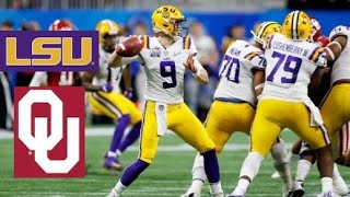 Peach Bowl 1 LSU vs 4 Oklahoma Game Highlights 12\/28\/19