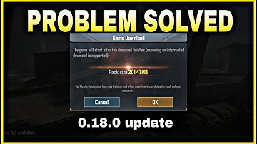 PUBG MOBILE 0.18.0 UPDATE PROBLEM SOLVED || HOW TO DOWNLOAD IN JUST 2 MIN