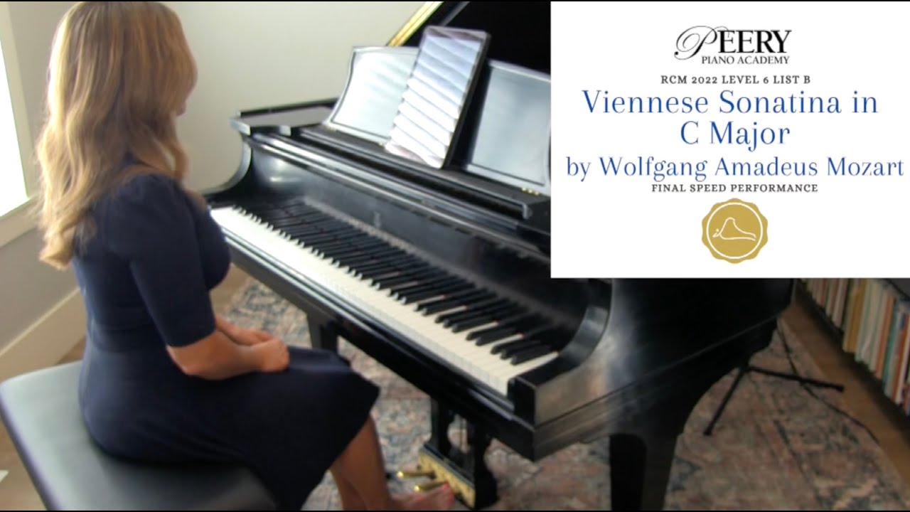 Viennese Sonatina in C Major, IV: Finale by WA Mozart (RCM Level 6 List B 2022 Celebration Series)