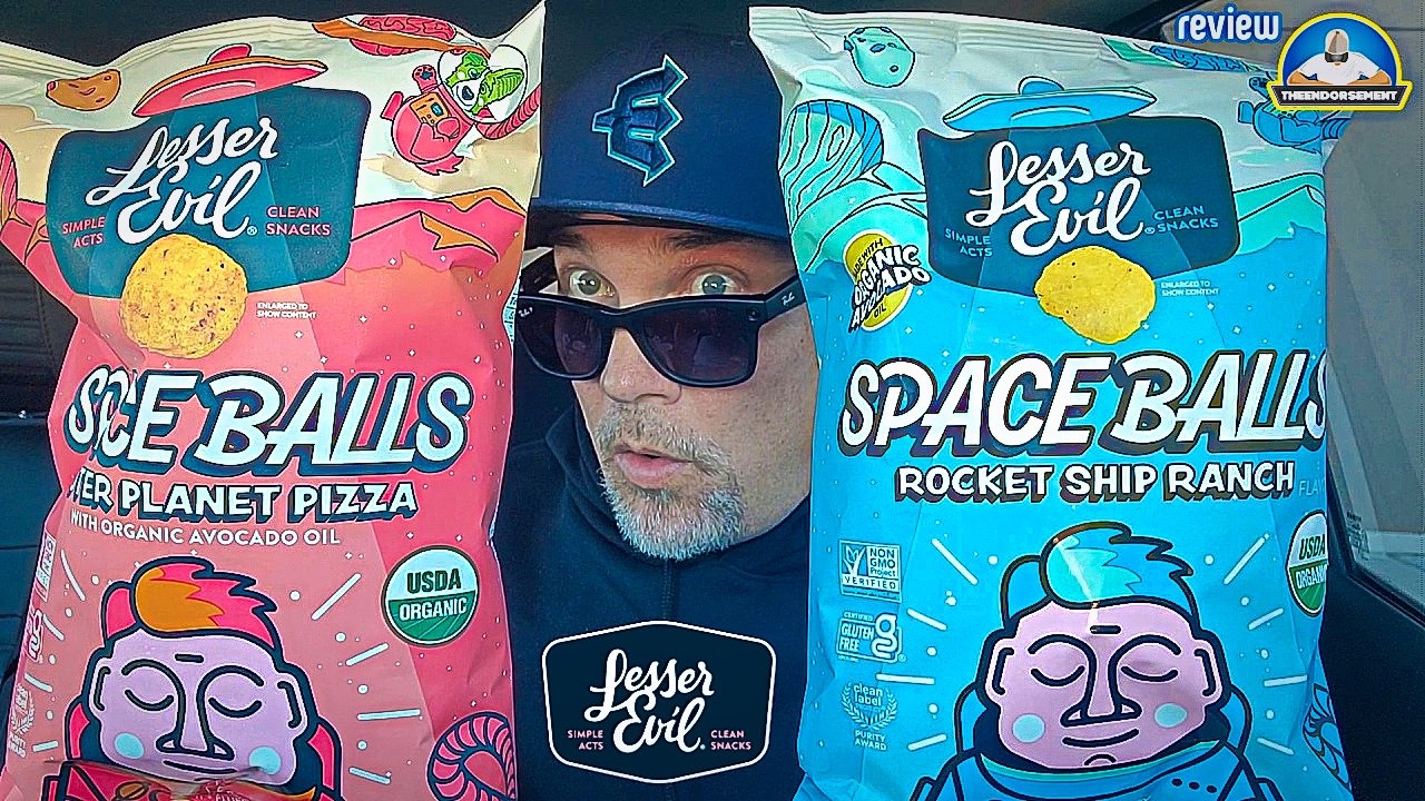 Lesser Evil® Space Balls Review! | Rocket Ship Ranch & Outer Planet ...