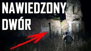 Nawiedzony dwór nocą - paranormalne zjawiska