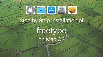 ✅ Solved - Download & install freetype on Mac OS (Sonoma, Sequoia, Ventura) via Homebrew / brew