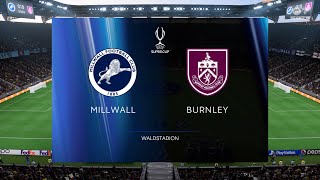 Millwall U21 vs Burnley U21 (13/08/2024) Professional Development League EA FC 24