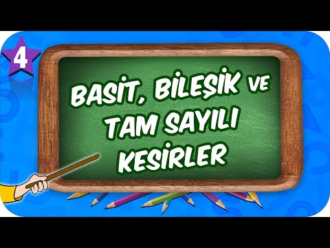 4. Sınıf Matematik: Basit, Bileşik ve Tam Sayılı Kesirler #2022