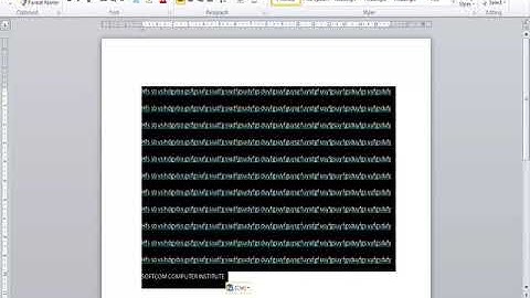 Word Tutorial Demo Video  Style, Cut, Copy, Paste