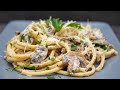 ПАСТА С ГРИБАМИ в сливочном соусе. РЕЦЕПТ вкусных спагетти | PASTA WITH MUSHROOMS