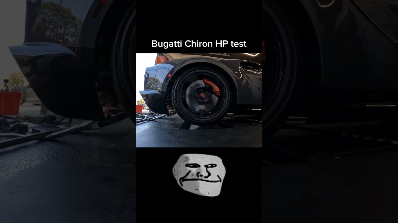 Bugatti Chiron HP Test