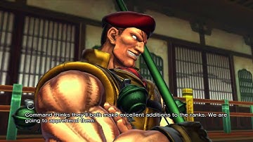 SFXT - Rolento/Ibuki Rival Battle Cutscene